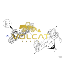 IDLER – Volvo CE – 16213436 - Volcat Parts