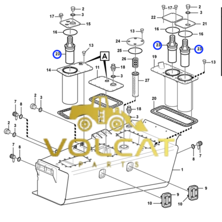 ELEMENTO FILTRANTE – Volvo CE – 11119882 - Volcat Parts
