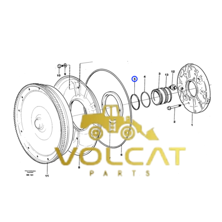 11036137 – Volvo CE - Volcat Parts