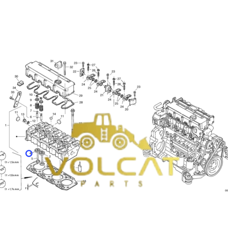 Assento da Válvula – Volvo CE - Volcat Parts