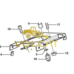11104742 – CHAPA DE FIXAÇÃO - Volcat Parts
