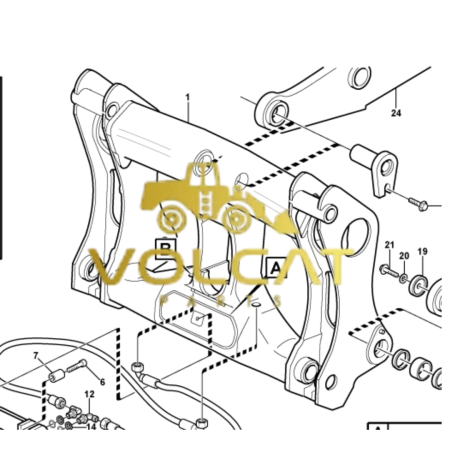11142629 – SUPORTE E FIXIÇÃO - Volcat Parts