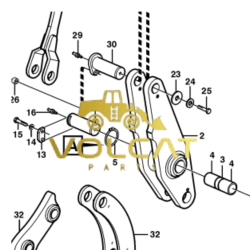 11100909 – ARTICULAÇÃO - Volcat Parts