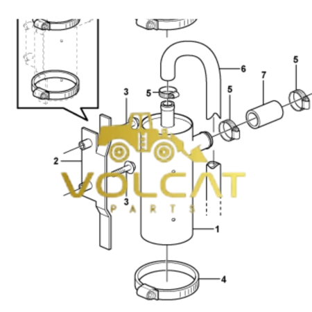 11172666  – CAPTADOR DE OLEO - Volcat Parts