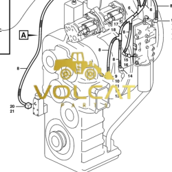 TRANSMISSÃO HIDRAULICA – VOE22514 L70D - Volcat Parts