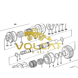 ACOPLAMENTO HIDRAULICO – 11036610  L70D - Volcat Parts