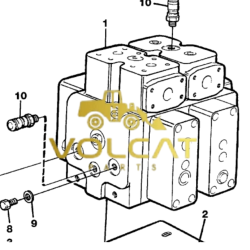 VÁLVULA DE COMANDO – 11147625 – L70D - Volcat Parts