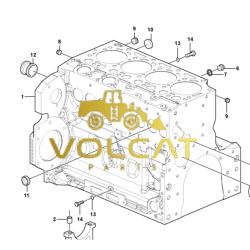VOE22535670 – CÁRTER DO MOTOR - Volcat Parts