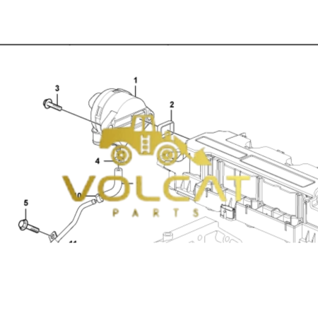VOE20930510 – SEPARADOR DE ÓLEO - Volcat Parts