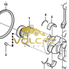 VOE21351218 – EIXO DAS MANIVELAS - Volcat Parts