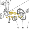 VOE16671563 – PINHÃO BOMBA DE ÓLEO - Volcat Parts