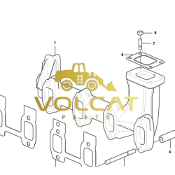 21792300 – TUBO DE ESCAPE - Volcat Parts