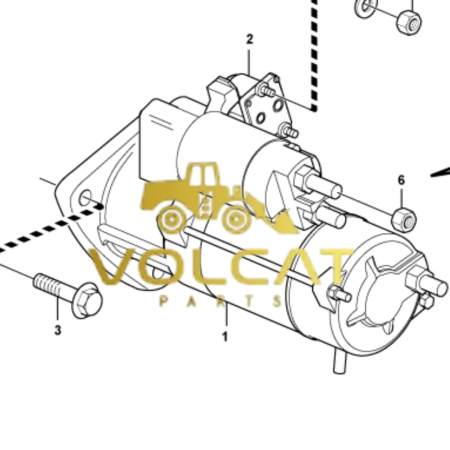 22851149 – MOTOR DE PARTIDA - Volcat Parts