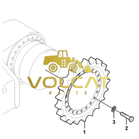 14557971 – DENTE DE RODA - Volcat Parts